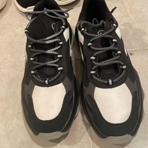 Javi black and white